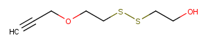 Propargyl-PEG1-SS-alcoholͼƬ