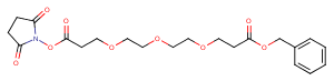Benzyloxy carbonyl-PEG3-NHS ester图片