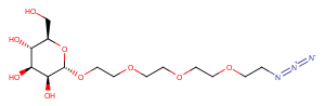 Azido-PEG4-alpha-D-mannose图片