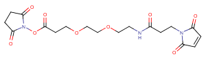 Mal-amido-PEG2-NHS ester图片