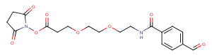 Ald-Ph-amido-PEG2-C2-NHS ester图片