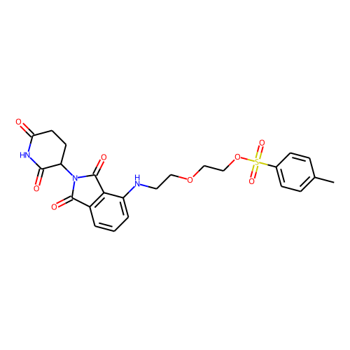 Pomalidomide-PEG2-Tos图片