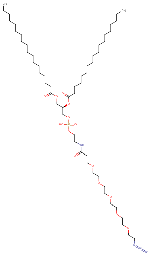DSPE-PEG5-azide图片
