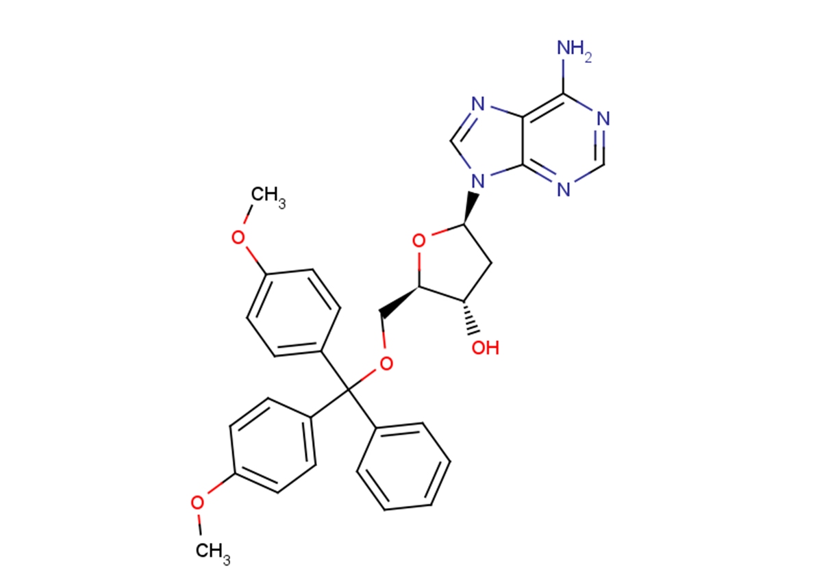 5'-O-(4,4'-Dimethoxytrityl)-2'-deoxyadenosine图片