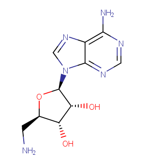 5'-Amino-5'-deoxyadenosine图片