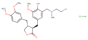 Arctigenin mustard图片