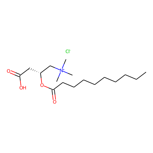Decanoyl-L-carnitine(chloride)图片