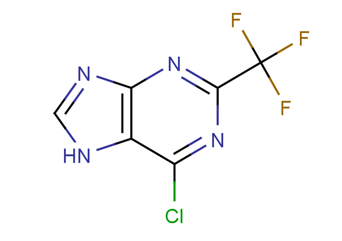 6-Chloro-2-(trifluoromethyl)-9H-purineͼƬ