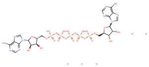 Diadenosine pentaphosphate pentalithium图片
