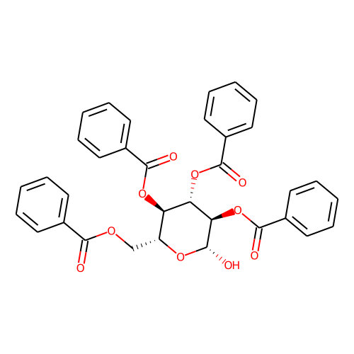 2,3,4,6-Tetra-O-benzoyl-β-D-glucopyranose图片