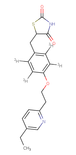 Pioglitazone-d4图片