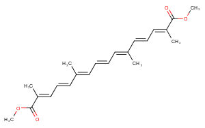 Crocetine dimethyl ester图片