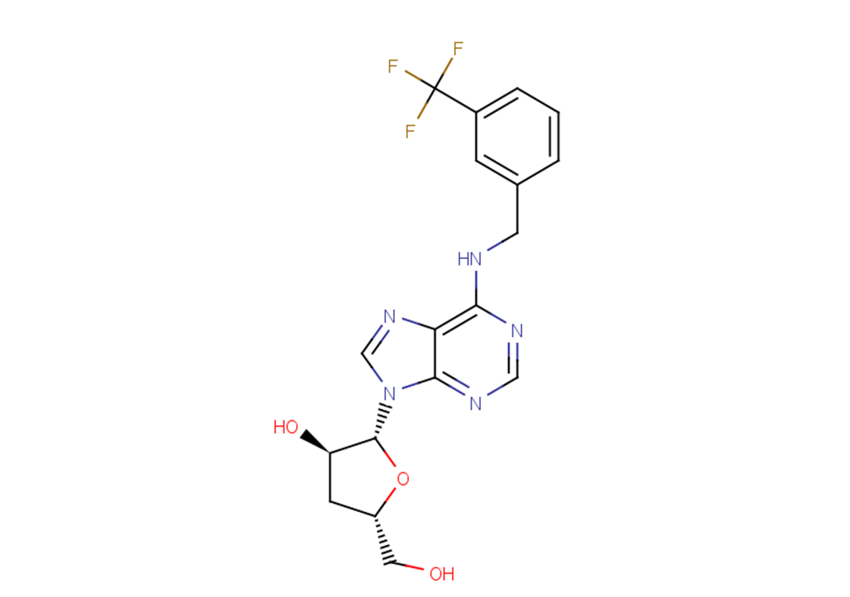 N6-(3-Trifluoromethylbenzyl)-3'-deoxyadenosineͼƬ