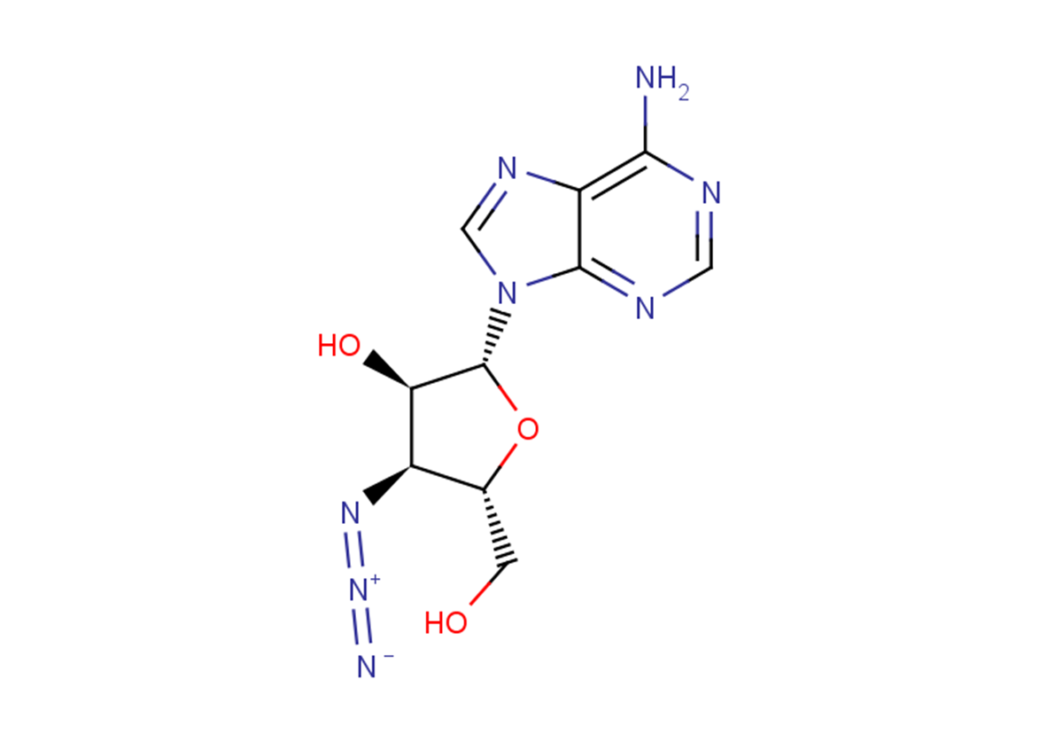 3'-Azido-3'-deoxyadenosineͼƬ