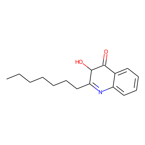 2-heptyl-3-hydroxy-4(1H)-Quinolone图片