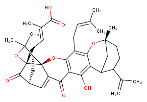 Gambogellic acid图片
