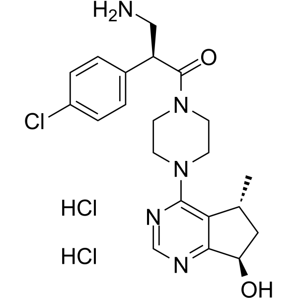 Ipatasertib-NH2 dihydrochloride图片