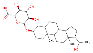 Pregnanediol 3-glucuronide图片