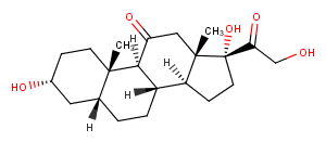 Tetrahydrocortisone图片