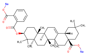 Oleanolic acid hemiphthalate disodium salt图片