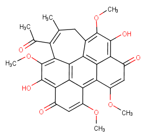 Hypocrellin C图片