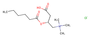 Hexanoyl-L-carnitine(chloride)图片