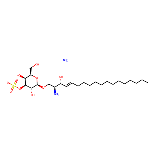 3'-sulfo Galactosylsphingosine(ammonium salt)图片
