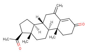 6-Methylene-4-pregnene-3,20-dione图片
