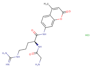 Gly-Arg-AMC(hydrochloride)图片