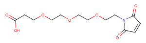 Maleimido-tri(ethylene glycol)-propionic acid图片