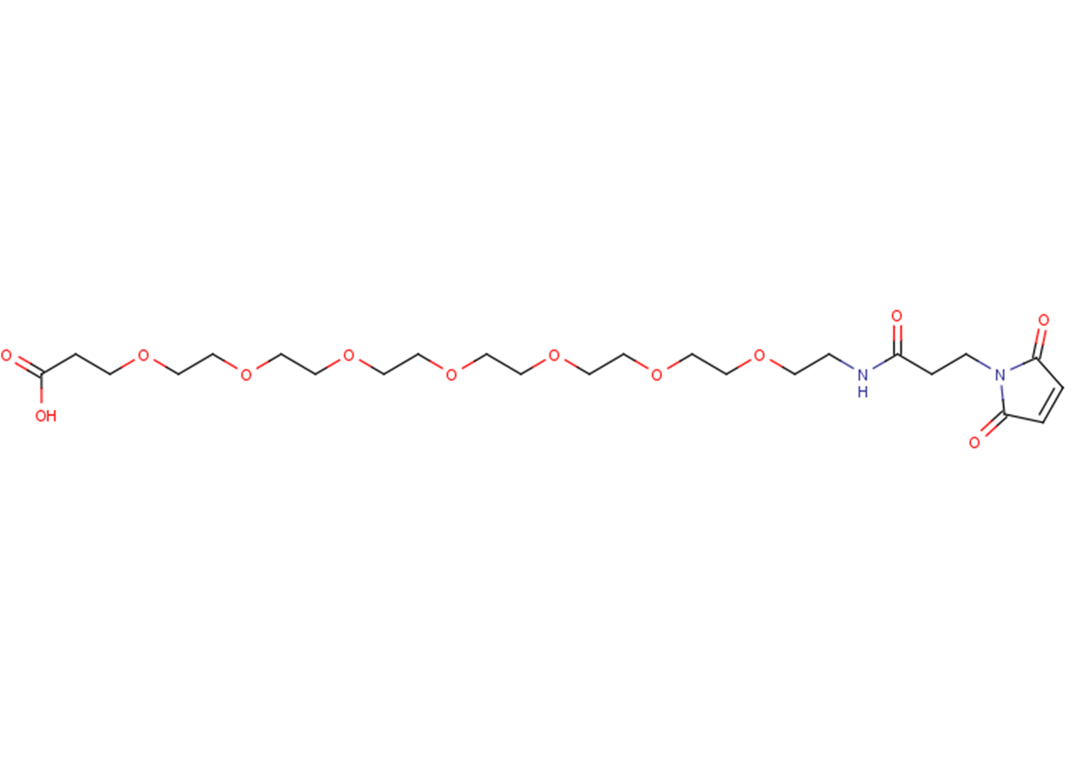 Mal-amido-PEG7-acid图片