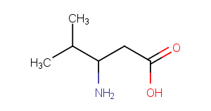 3-Amino-4-methylpentanoic acid图片