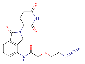 Lenalidomide-PEG1-azide图片