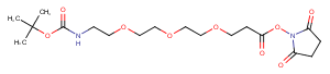 Boc-NH-PEG3-NHS ester图片