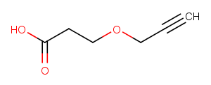 Propargyl-PEG1-acid图片