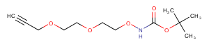 Boc-aminooxy-PEG2-propargyl图片