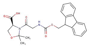 Fmoc-Gly-Ser(psi(Me,Me)pro)-OH图片