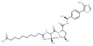 (S,R,S)-AHPC-Me-decanedioic acid图片