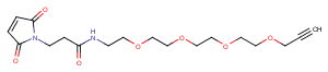 Alkyne-PEG4-maleimide图片