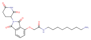 Thalidomide-O-amido-C8-NH2图片