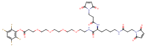 Bis-Mal-Lysine-PEG4-TFP ester图片