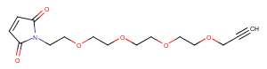Mal-PEG4-propargyl图片