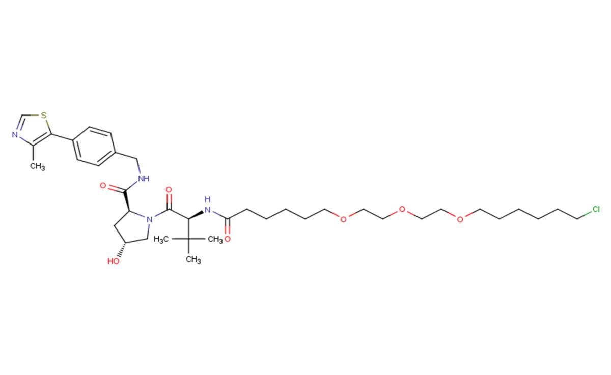 (S,R,S)-AHPC-C6-PEG3-C4-Cl图片
