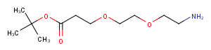 NH2-PEG2-C2-Boc图片