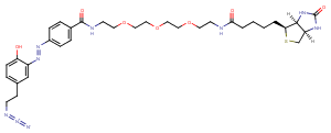 Diazo Biotin-PEG3-azide图片