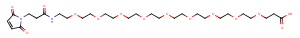 Mal-amido-PEG9-acid图片