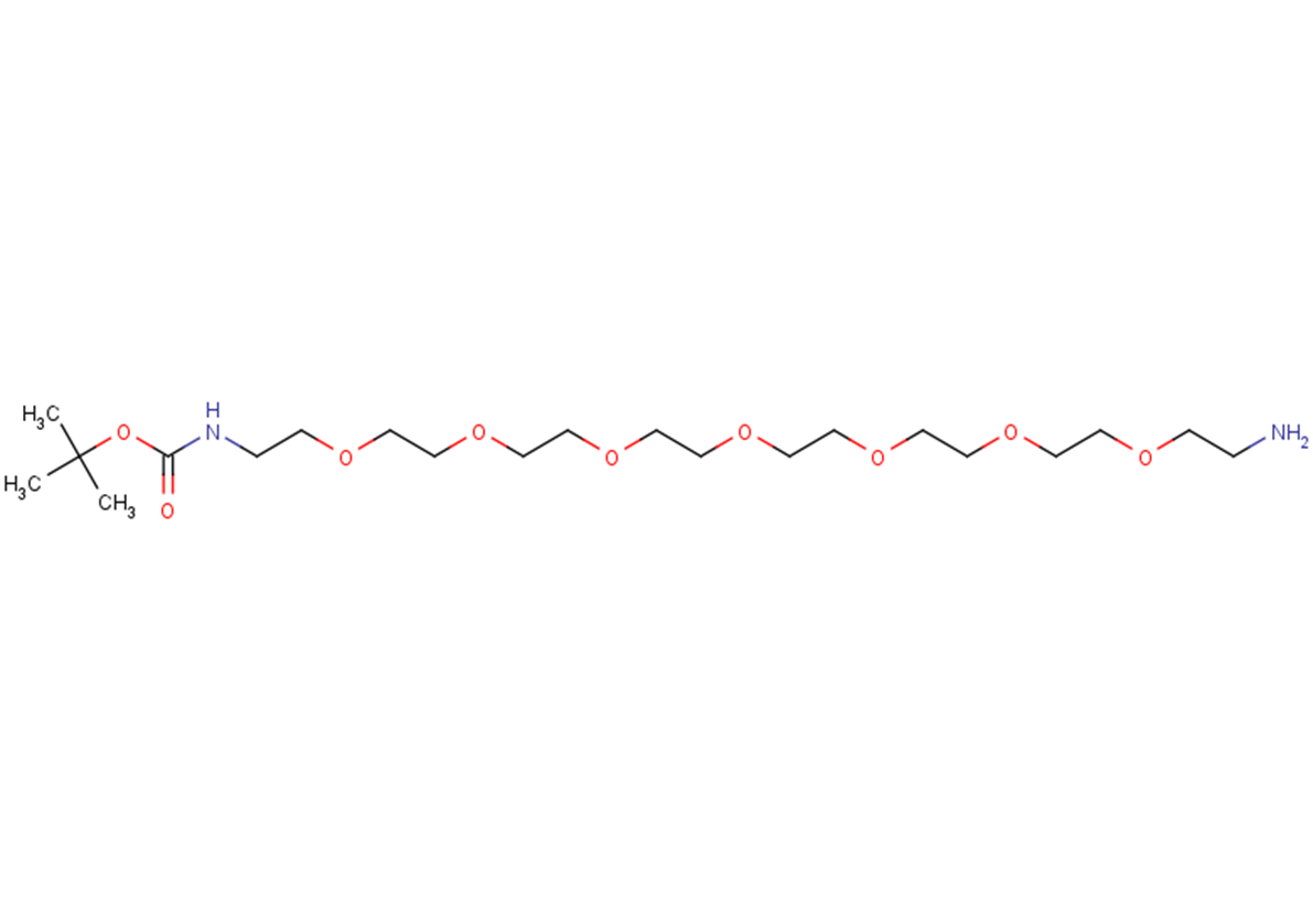 Boc-NH-PEG7-NH2图片