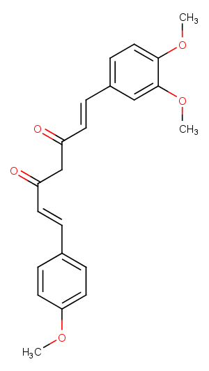 Di-O-methyldemethoxycurcumin图片