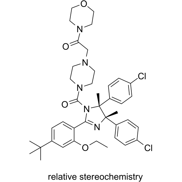 p53 and MDM2 proteins-interaction-inhibitor(racemic)图片