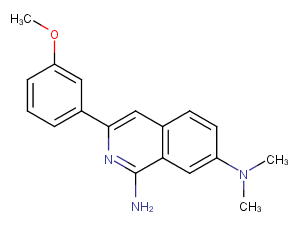 3-arylisoquinolinamine derivative图片